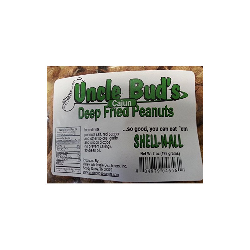 Cajun Deep Fried Peanuts - Eat 'em Shell & All