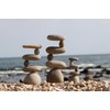 Small Side 2 Side Rock Cairn Sculpture Garden Decoration Zen