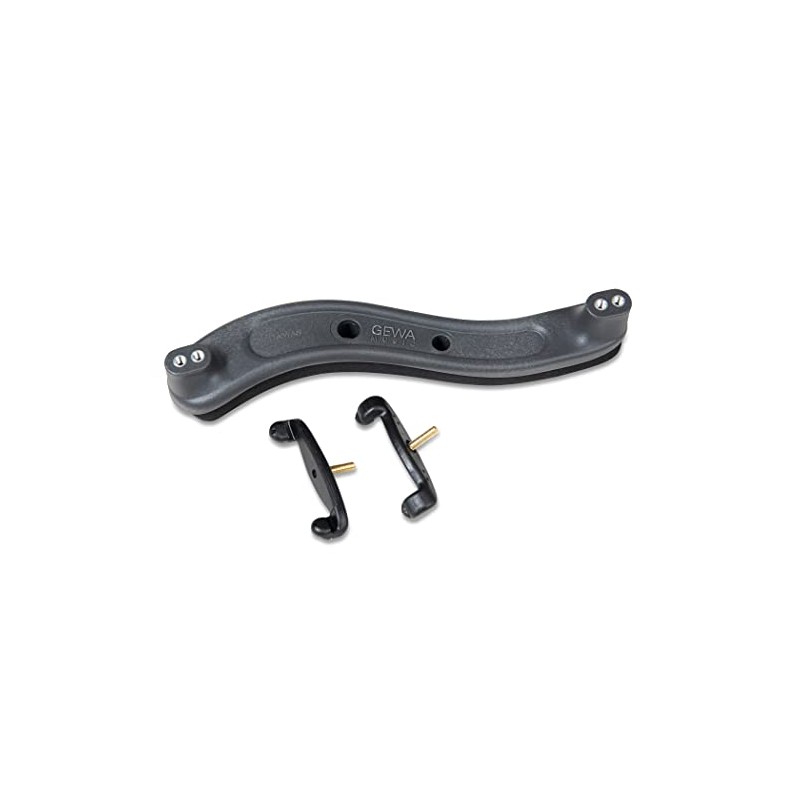 GEWA Student Shoulder Rest for Violin 4/4, Infinitely Height Adjustable,