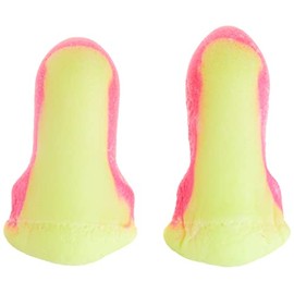 Howard Leight Howard Leight by Honeywell Laser Lite High Visibility Disposable Foam Earplugs, Pink/Yellow , 200-Pairs (LL-1) - 3301105