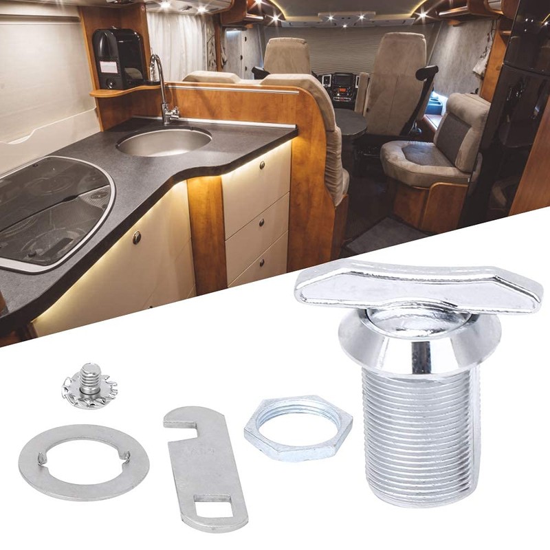 Fydun Keyless Cam Lock, Universal Zinc Alloy Cam Lock Without