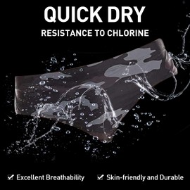 Arcweg Men's Swimming Trunks Short Tight Boys Swimming Trunks Removable Pad Leisure Short Swimming Trunks -