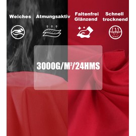 rhythm of the rain Rain Jacket Women's Waterproof Raincoat Lined Breathable Transition Jacket Women's Jacket Spring Friesennerz PU Rain Parka Rain Jacket with Hood Softshell Jacket, red