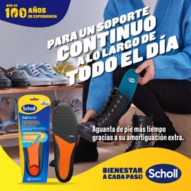 Scholl GelActiv Sport Insoles, orange