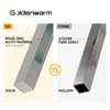 goldenwarm 15 Pack Adjustable Cabinet Pull Gold Drawer Pulls Brushed