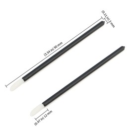 KEILEOHO 400 PCS 90mm Lipstick Brushes, Small Lip Gloss Brushes, Mini Lip Brush Wands for Lips Make Up