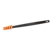 TUPPERWARE Griffbereit Kleiner Top-Schaber schwarz-orange Teigspachtel schmal, Silikon