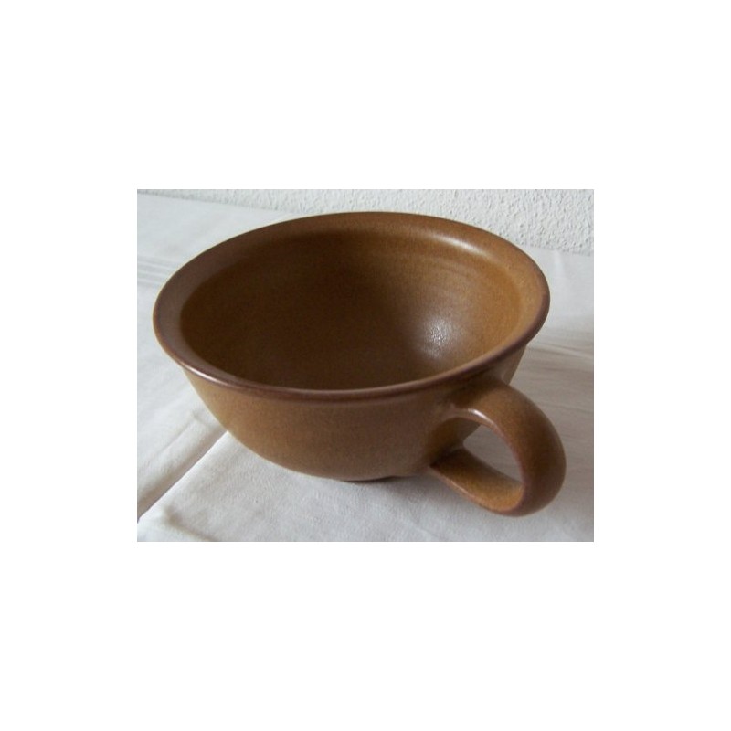 Töpferei Annett Fischer Coffee Bowl Hand-Potted Height 7 cm Diameter