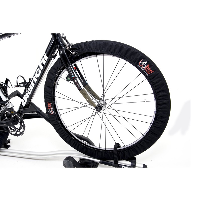 Wheel Wellies Men's Bicycle Wheel Covers - Black, One Size