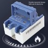 40A Solid State Relay DC3-32V Input DC12-220V Output Single-Phase SSR