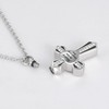 MZC Jewelry Cross Urn Necklace for Ashes Keepsake Urn Cremation