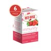 Red Rose Blossoms - Strawberry Rose Blossom Herbal Tea (18 ct) (6 Pack)