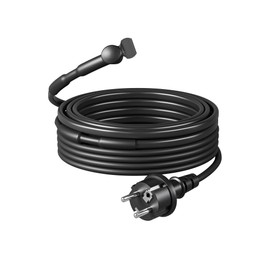 DEWENWILS Heating Cable 230 V with Thermostat, 6 m Heating Band Frost Protection, Heat Cable 15 W/M, Heating Wire IP67 Waterproof, Pipe Heating Water Pipe, Energy-saving, Automatic On/Off
