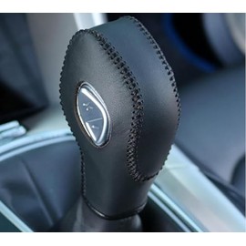 Lssapr - Funda de repuesto para perilla de palanca de cambios de fibra de carbono para Ford Focus 2012-2016 Fiesta 2014-2016 Fusion S/SE 2013 2014 2015 2016