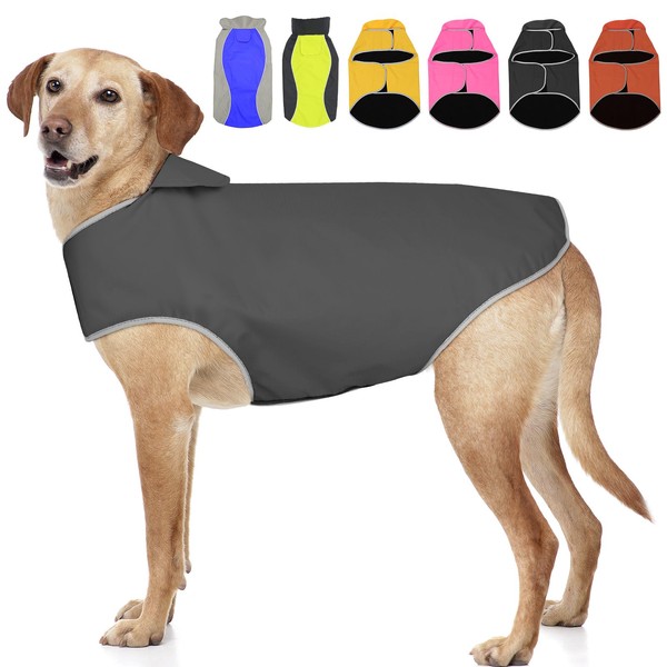 YFbrite Waterproof Dog Coat - Lightweight Pet Raincoat | Adjustable