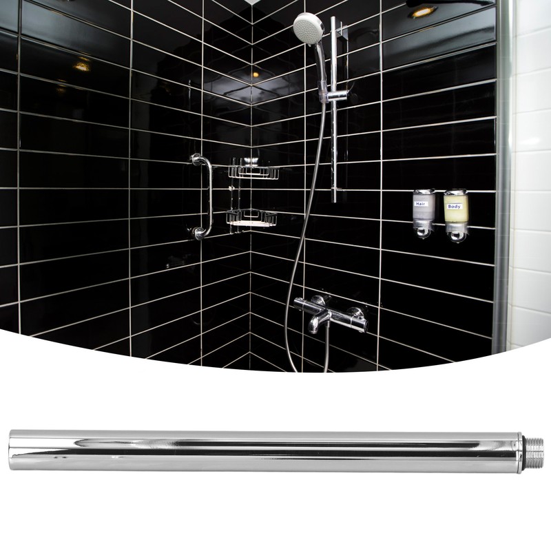 Shower Arm Extension Tube Copper Shower Head Extender Home Decoration