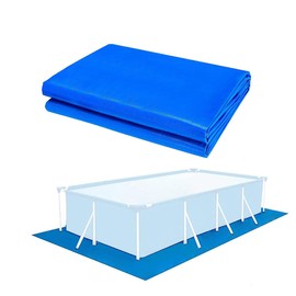 Pool Ground Cloth, Waterproof Ground Protector Cloth for Above Ground Pools, Rectangular Swimming Pool Mat Pool Floor Protector for Frame Pool and Inflatable Swimming Pool (250*340cm/98.43*133.86in)
