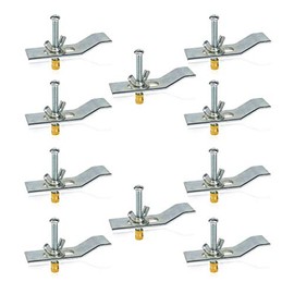 Daisypower Undermount Sink Clips,Sink Brackets,Kitchen and Bathroom Sink Supports Kits(10 Pack)