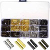 RUNCCI-YUN 200 Pcs Shoelace Tip Head, Smooth Replacement Metal Ends