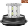 ETUKER Rotating beacon LED 12/24 V truck magnetic blue flashing