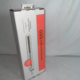 GSQ By Glamsquad On The Straight + Narrow Titanium 2-IN-1 Flat Iron