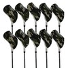 Golf Club Iron Head Covers 10 Piece Set Camouflage Green