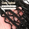 8 Pack Crochet Braids-18 Inch Goddess Braids Extensions With Curly