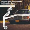 Fuel Line Hose Replacement for Mercedes-Benz, Compatible with W107 W123