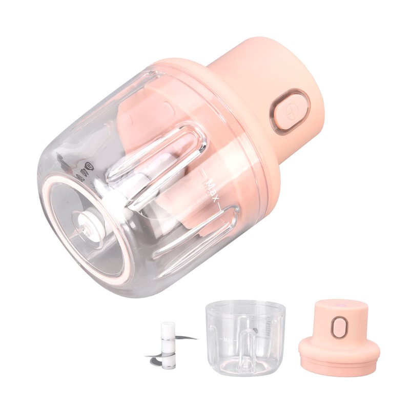 Mini Garlic Chopper Space Saving Small Size Clean Easily Simple