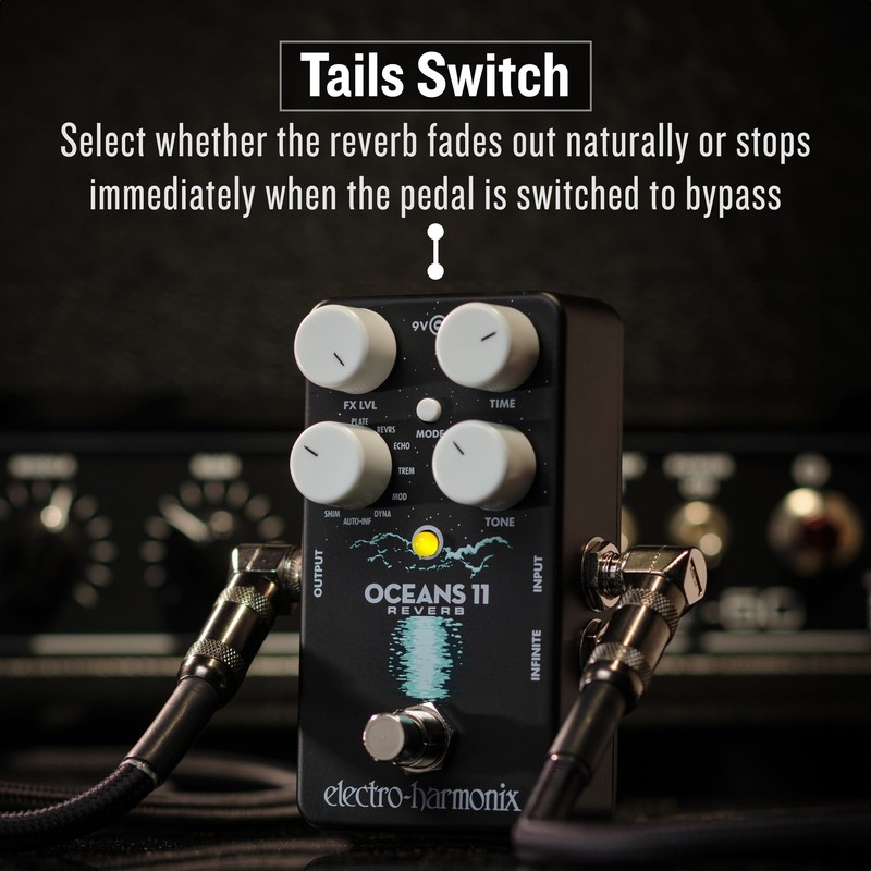 Electro-Harmonix Oceans 11 Reverb Pedal