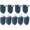 RTNLIT Electrical Plug Replacement 2 Prong, 125V 15A Rotatable Extension