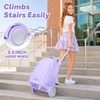 gxtvo Large Wheels & Quiet Glide | Rolling School Backpack