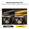 Gold Streak Digital Camera Lens Filter Antiscratch Optical Glass Aluminum