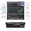 Dj Mixers 8 Channel Audio Mixer Sound Board with Bluetooth,