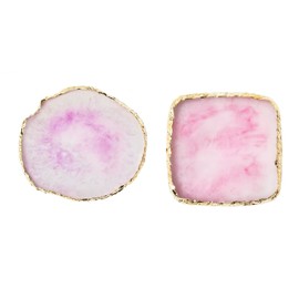 HIGHROCK Resin Nail Art Palette, Mixing Palette for Manicure and Makeup, 2 Pieces