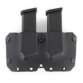 R&R Holsters OWB Double MAG Holster - Black (Left-Hand - Bullets Forward, SIG 320)