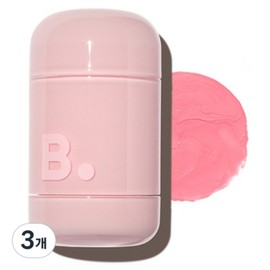 Banila Co. Romantic Blush Lip & Cheek 3.7g, 02 Pink Some, 3 pcs / 바닐라코 로맨틱 블러쉬 립앤치크 3.7g, 02 핑크 썸, 3개