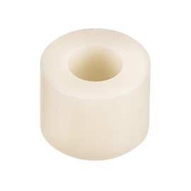 sourcing map ABS Round Cylinder Spacers Washers 11 mm x 5 mm x 8 mm White Pack of 20