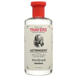 Thayers Witch Hazel with Aloe Vera, Original Astringent, 12 Fl Oz (Pack of 2)