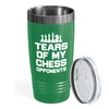 Flairy Land Chess Green Tumbler 20oz - my chess opponents