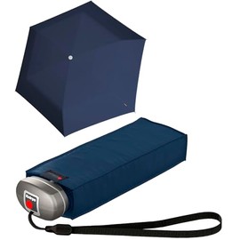 Knirps Travel Pocket Umbrella, dark blue, Modern