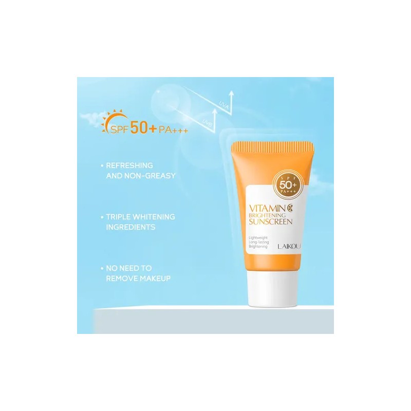 Laikou Vitamin C Brighten Skin Care Set 8pcs With Gift