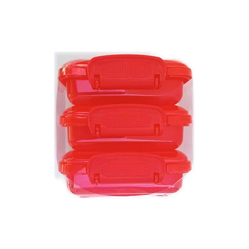 NADOBA Mini Lock-Top Snack Containers set of 6 colors may