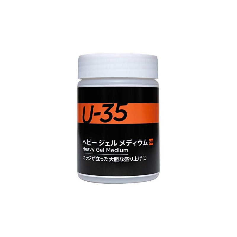 Turner Color U-35 Heavy Gel Medium UA250944 250ml, Colorless