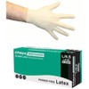 Bodyguard GL8881 Powder Free Disposable Latex Glove, S Size, White,