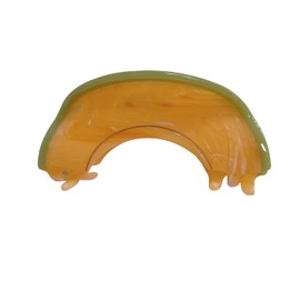 Melon Claw Clips,Cellulose Acetate Hair Clips,Small Claw Clips for Women