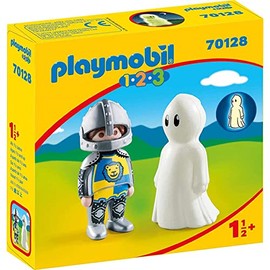 PLAYMOBIL 70128 1.2.3 Knight with Ghost, from 18 Months