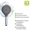WENKO Watersaving Shower Head Chrome