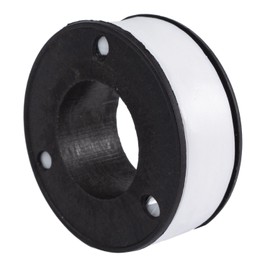KKLM TB4501 Sealing Tape, Dimensions, White, Sealing Tape, 0.004 inch (0.1 mm) Thick, 0.5 inch (13 mm) Wide, 49.2 ft (15 m) Length, For Sealing and Leakage Prevention, Stretchy and Easy to Roll, Water
