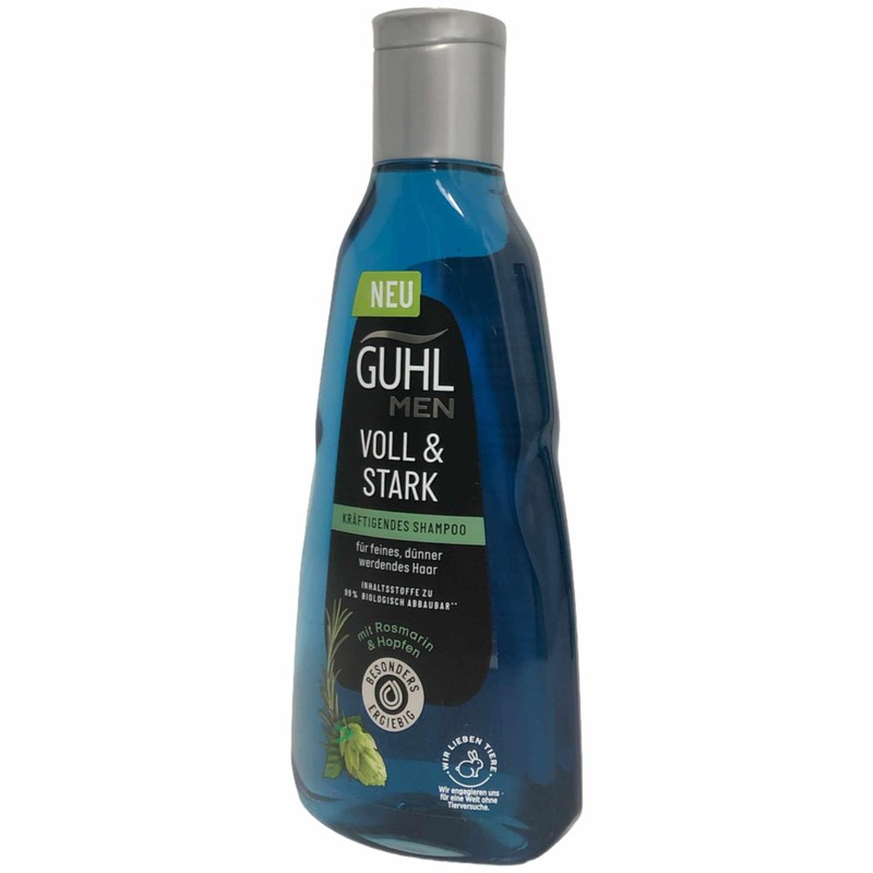 Guhl Men Shampoo Voll & Stark mit Rosmarin und Hopfen